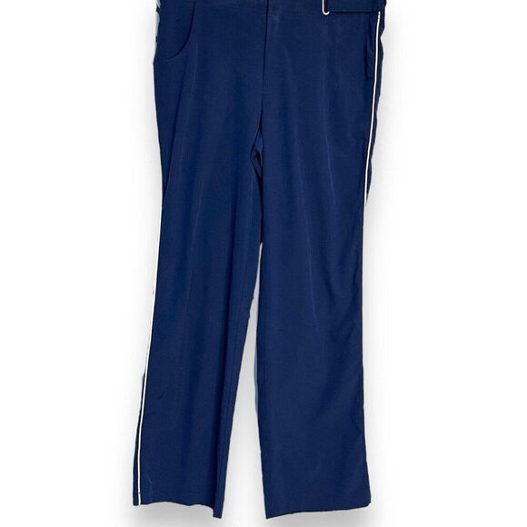 Danskin Athletic Pants Women's Small Blue Pockets Workout Athleisure Loungewear - Picture 2 of 11